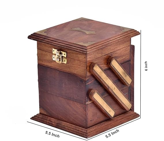 Handcrafted Wooden Kitchen Utensil Set with Holder (5-Piece) gallery image 7