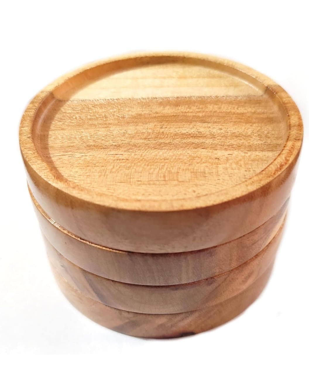 Wooden Chakla Belan Set (Rolling Board & Pin with Stand) gallery image 2